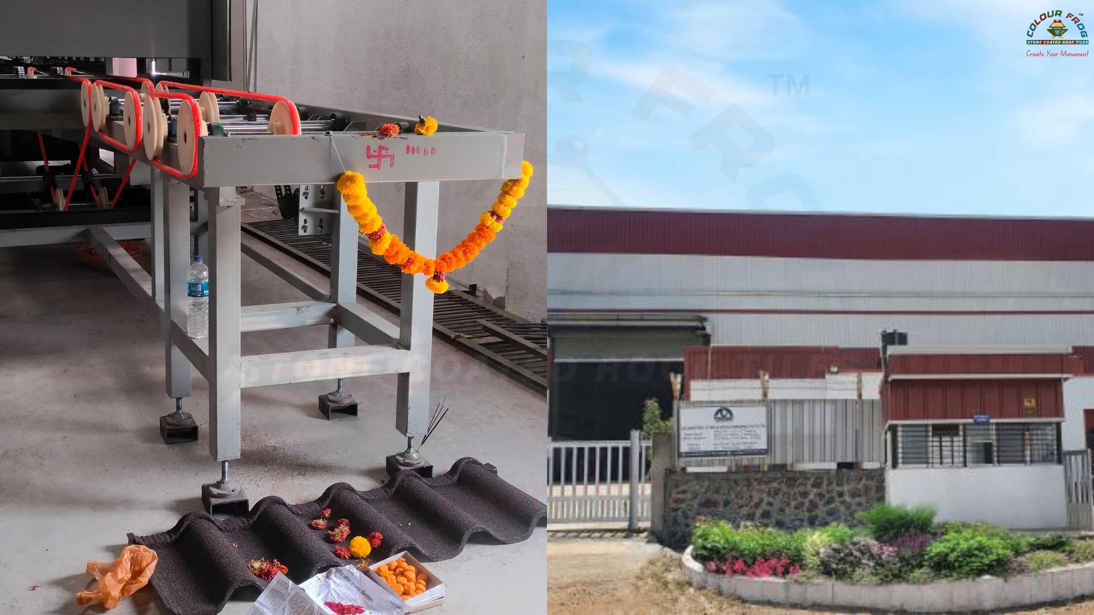 India’s First Stone Coated Roof Tile Manufacturer